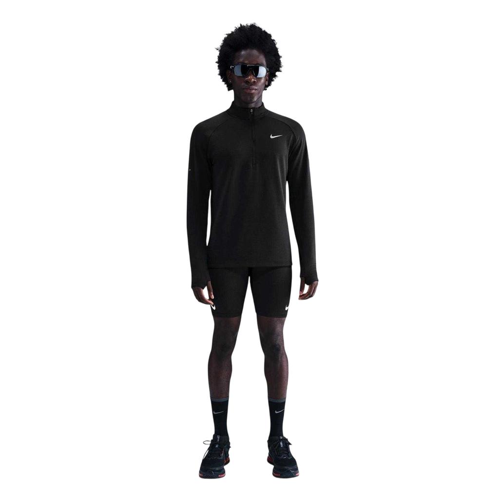 Nike Mens Quarter Zip Running Base Layer Top