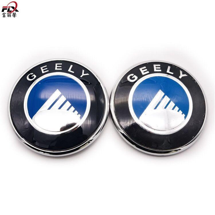 Car Emblem  for Geely MK 1 MK 2 MK1 MK2  MK Cross Hatchback 8cm 10cm 12cm 14cm