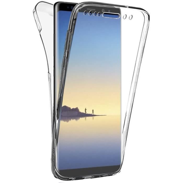Coque Gel - Samsung - Galaxy Note 8 - Protection Intégrale - Ultra Mince - Transparent