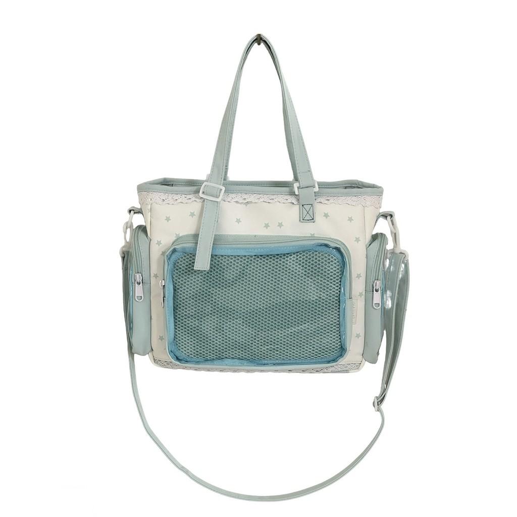 Student Tote Bag With Nylon Material And Zipper Closure For Casual School Travel Use