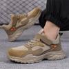 New Fashion Lightweight Men's Safety Work Shoes Comfortable Indestructible Boots Sneakers Anti Puncture Male Footwear