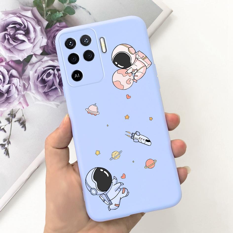 For OPPO Reno 5 5G Reno5 Pro Case CPH2201 Cute Painted Soft Silicone Covers Phone Cases For OPPO Reno 5 Pro Reno5 Lite 5Z Fundas