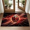 AC Milan Design Crystal Velvet Rug Soft Decorative Mat for Bedroom Entrance