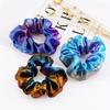 Rainbow Hair Scrunchies, Elastic Fabric Hair Bands, Colorful Ponytail Holders for Women, Versatile Hair Ropes for Parties