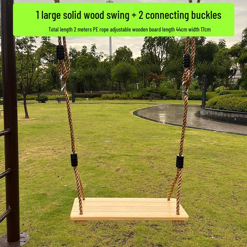 Children's Indoor/Outdoor Climbing and Swing Training Set with Rope Ladder
