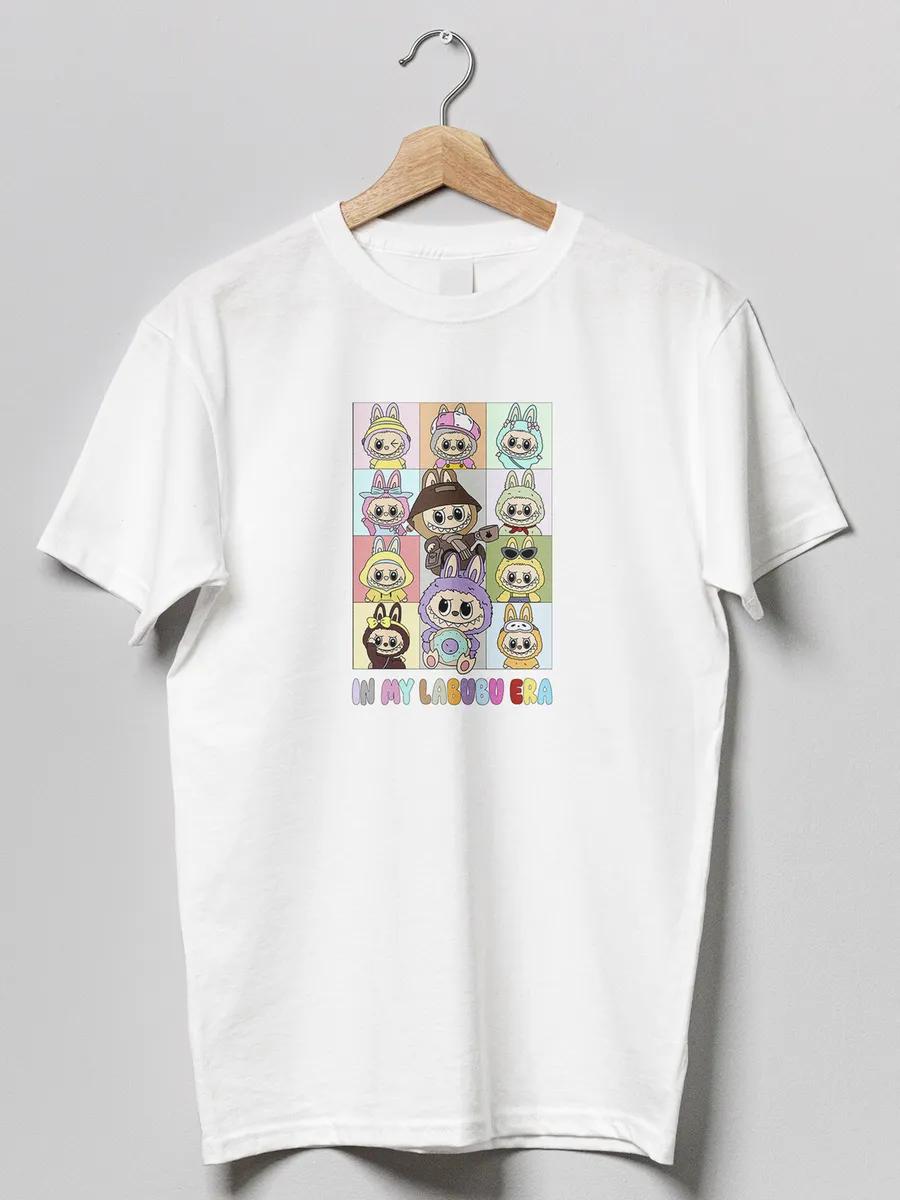 Oversized T-shirt with It will never end slogan print 4XL