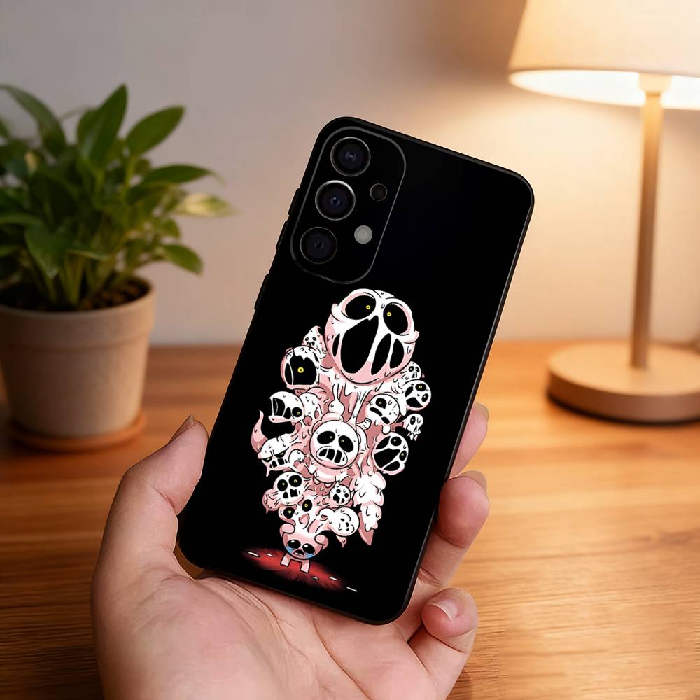 The Binding of Isaac Phone Case For Samsung S25,S24,S21,S22,S23,S30,Ultra,S20,Plus,Fe,Lite,5G Black Cover