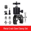 Mobile Live Streaming Stand with Metal Extension, Rotating Ball Head & Double 1/4 Clip - Multi-functional Desktop Magic Arm.