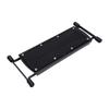 Guitar Foot Rest Folding 6  S Height   Alloy Guitar Stool with Rubber Pad Non Slip Portable Compact for Musicians Black