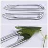Car Exterior Part Front Rear Fog Lamp Light Bumper Reflector Frame Cover Trim Chrome Refit for Nissan Qashqai J11