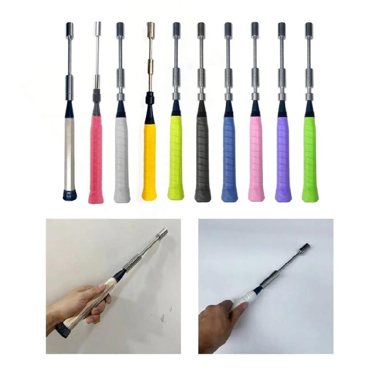 Swingový trenažér Správné badmintonové rakety Posilovací trenažér Nerezová tréninková pomůcka Pro efektivní nácvik švihu