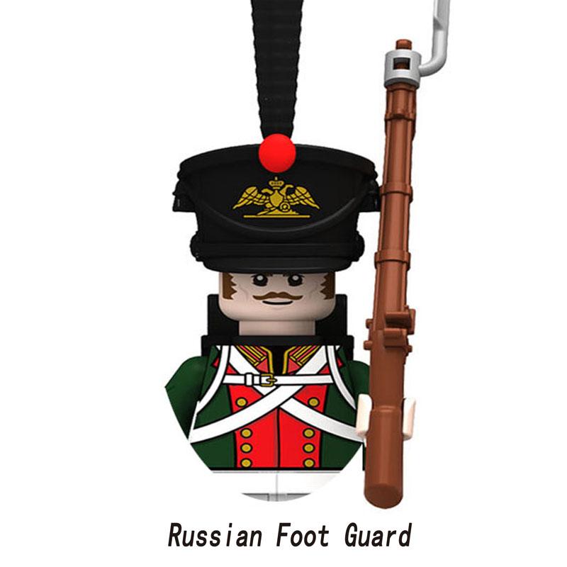 More Styles Great Retro Military Empire Navy Soldiers Weapons Gun Model Figure Blocks Bricks Toys For Children