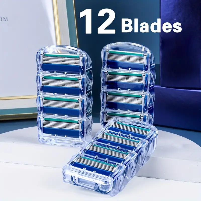 Universal Five-Layer Men's Razor: 5-Blade Manual Shaver Replacement