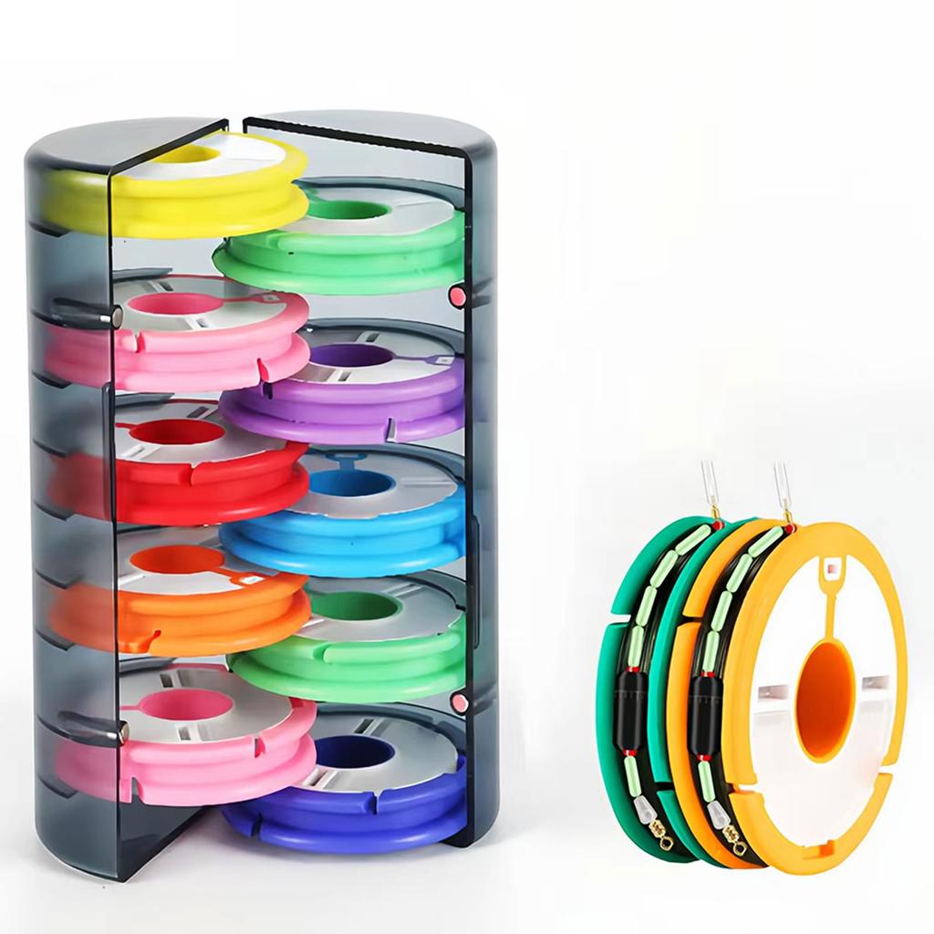 Fishing Line Organizers Fishing Winding Board Plates Line Keeper Fishing Main Line Box Main Spool Line Box Easy To Use