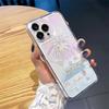 Applicable to Apple 11PROMax girl ins wind transparent 11pro mobile phone case/11/11/11 ice and snow fireworks