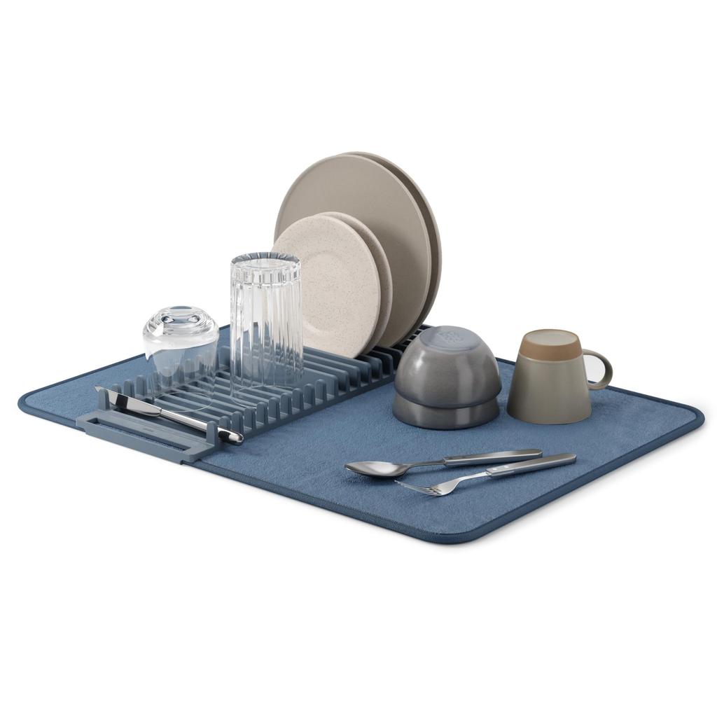 Official Umbra UDry Drying Slate Blue Mat,