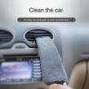 Flexible Car Detailing Brush Auto Air Outlet Coral Fleece Cleaning Brush Car Interior Dust Removal Tool Car Wash Brush