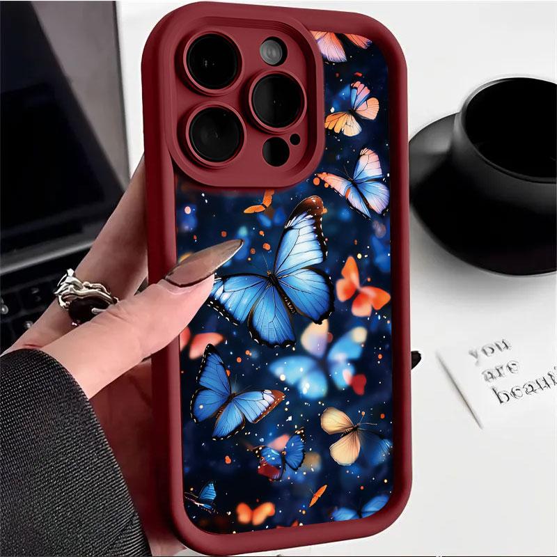 

Butterfly Flower Silicone Phone Case For Tecno Spark 30 10 Pro 30C 20C 10C Spark 20 Pro Plus Case Shockproof Candy Soft Cover Tecno Spark 20