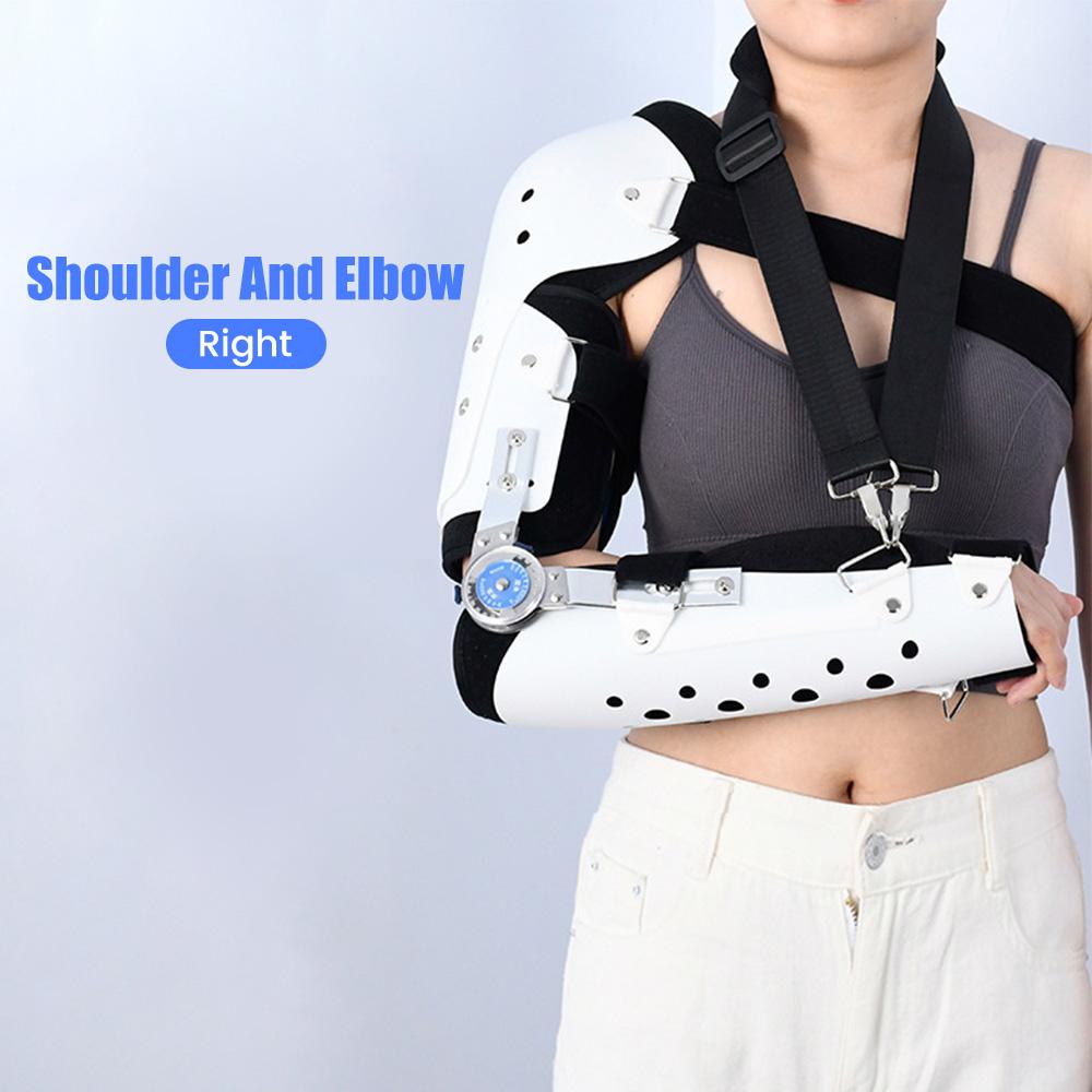 Shoulder Abduction Brace Protection Sling Fixed Wrist Elbow Arm Orthosis Broken Injury Rehabilitation Support Fixation Bracket