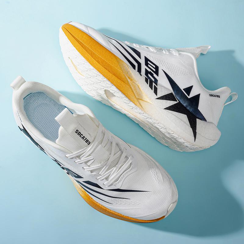 Men Running Shoes Carbon Board Marathon Speciality Sports Breathable Lightweight Women'S Comfortable Athletic Sneakers
