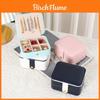 Children Jewelry Box With Mirror Multi Layer Travel Organizer For Earrings And Necklaces