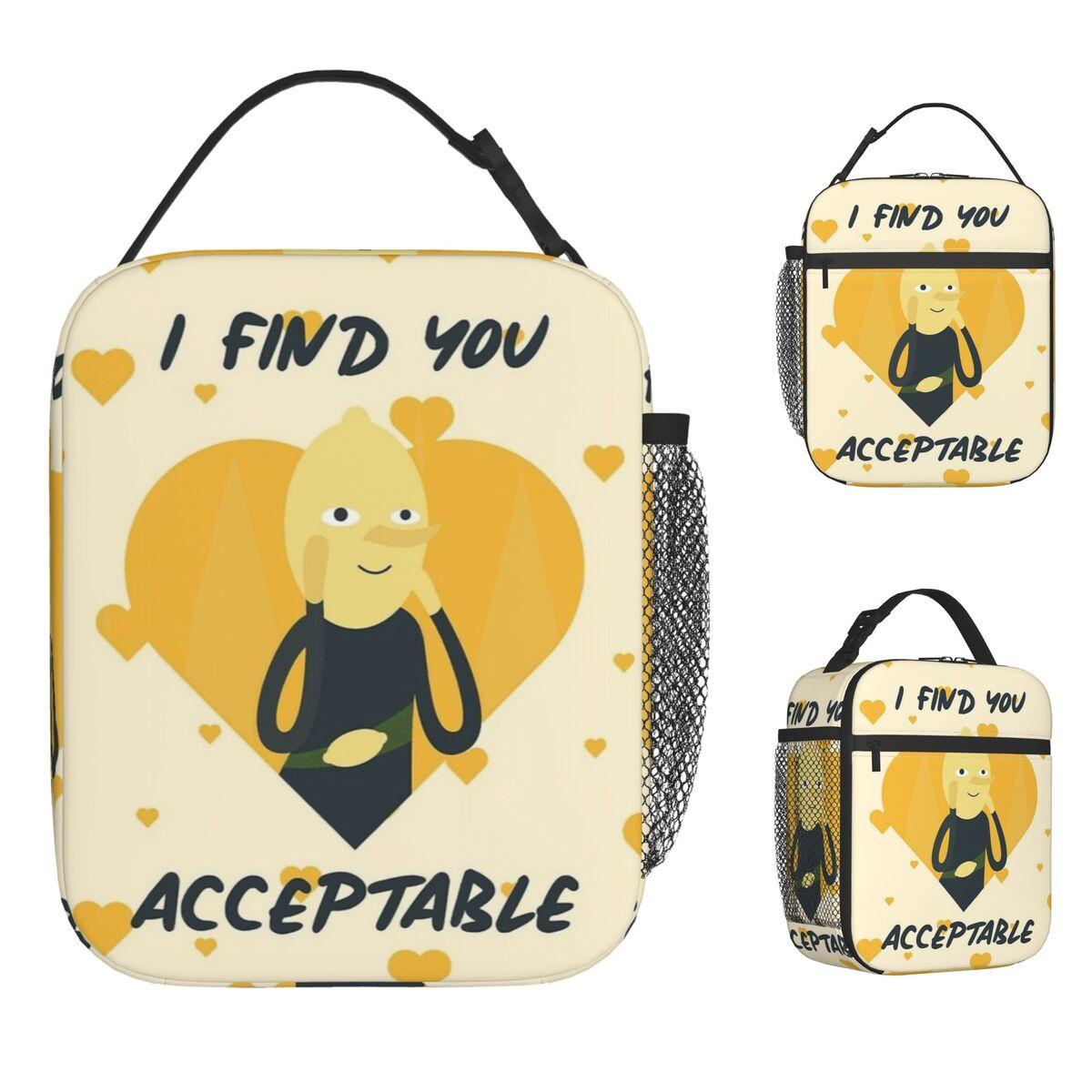 A-Adventure Times Lunch Bag Portable Zipper Lunch Box Unisex School Graphic Cooler Bag Retro Oxford Thermal Tote Handbags One Size