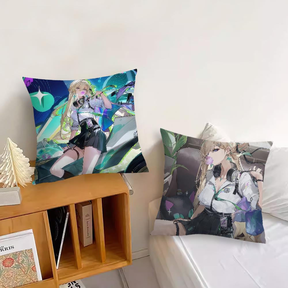Game Wuthering Waves LYNAE cushion cover Pillow Cover Decoration Room Home Sofa living Office Car Nordic Simplicity