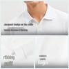EMZ Men's Cooling Linen Blend Short-Sleeve Polo Shirt