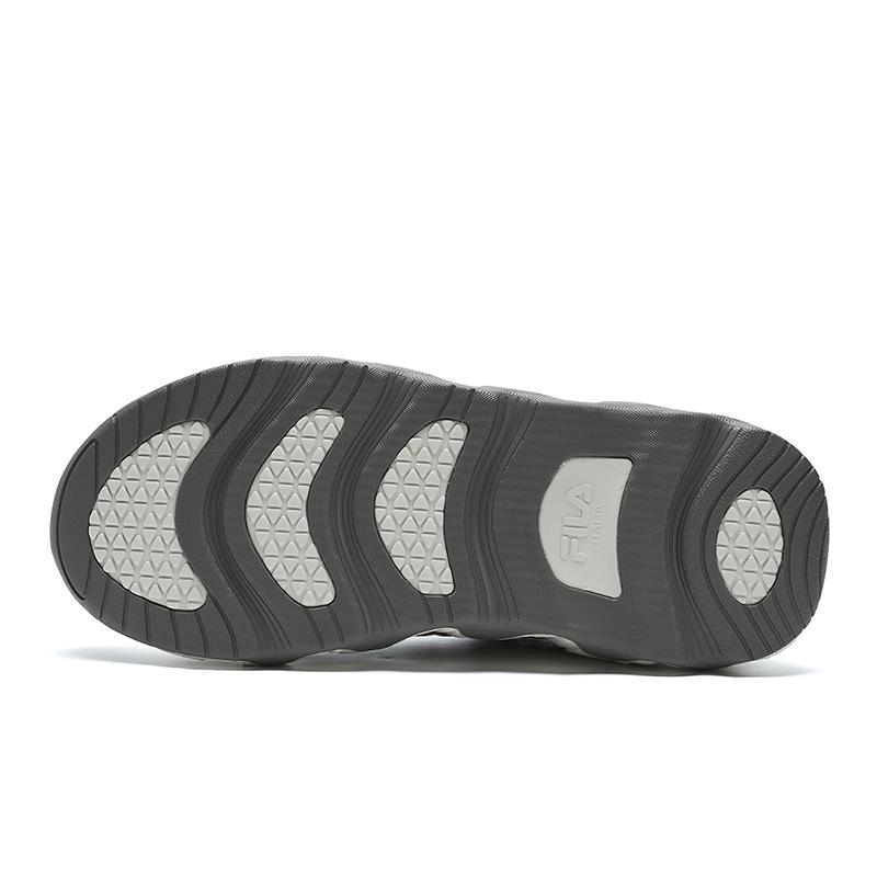 FILA Croissant Comfortable Versatile Low-Top Running Shoes Men sneaker Gray-Green F12M441102FAS