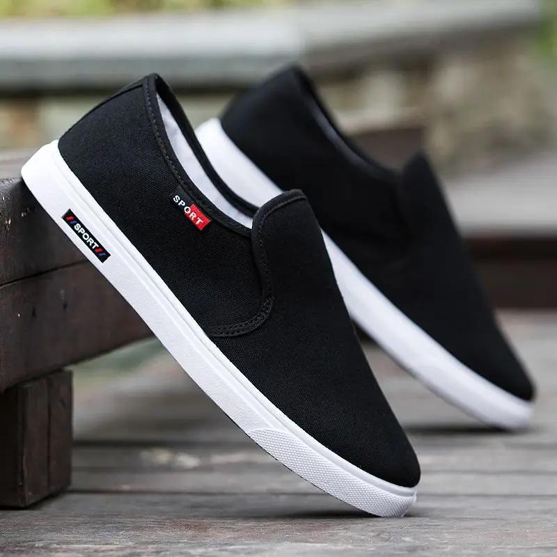 

Men s Casual Shoes Canvas Lightweight Slip-on Lace Up Trends 2026 Male Shoe Without Leather Classic Original Retro Sneakers Work 44