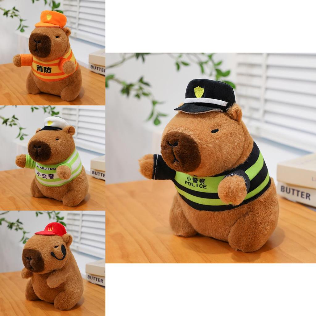 Peluche Capibara con Imbottitura in Cotone PP per Bambini e Regalo