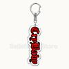 Lil Peep Rapper Acrylic Key Chain Pendant Key Ring Crybaby Hellboy Love Yikes Keychains Keyring for Bag Pendant Jewelry Gifts