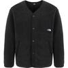 The North Face Comfortable Warm Fleece Button-Down Cardigan Loose Long Sleeve Plush Jacket Unisex Outerwear NJ4FR57A