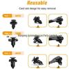 100PCS Subaru Mazda Nissan Plastic Car Retainer Clips 90914-00079/0913-0067