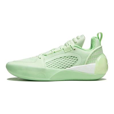 Li Ning All City 12 Encore Niedrige Basketballschuhe Herren Dynamisches Grün ABAU029-3