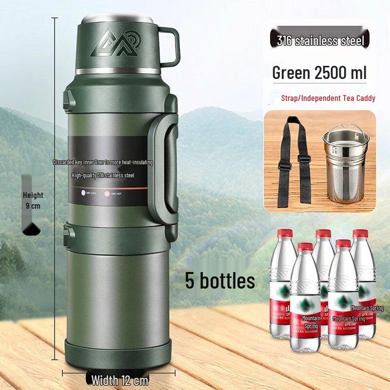 Shangqi 316 Stainless Steel Outdoor Insulated Thermos