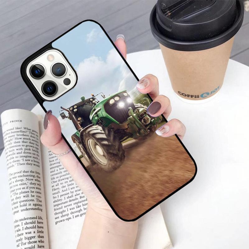Farm Tractor Mobile Phone Cases Cover For iPhone 17 Air 16 15 14 12 13 11 Pro MAX Apple Plus Coque