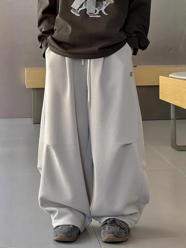 2025 Chlapecké trendy volné dlouhé kalhoty: Jarní/Podzimní Korejský Styl pro Střední a Velké Děti