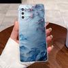 Casing For Samsung Galaxy A82 / Quantum 2 Clear Silicone Soft TPU Back Cover For Samsung Quantum2 Cute Rabbit Cat Phone Case