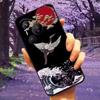 For OPPO Reno 7A / Reno 9A / Reno 11A Case 3D Flower Relief Silicone Emboss Covers for OPPO Reno 11A Cases Protect Soft Cartoon
