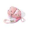 Strawberry Printed Backpack Coin Bag Cute Sweet Money Change Purse With Keychain Portable Earphone Storage Bag Wallet