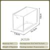 Desk Storage Box Mini Drawers Sticker/Jewelry Accessories Storage Box Transparent Cosmetic Storage Box Glasses Storage Box