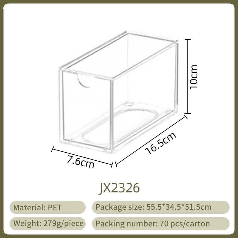 Desk Storage Box Mini Drawers Sticker/Jewelry Accessories Storage Box Transparent Cosmetic Storage Box Glasses Storage Box