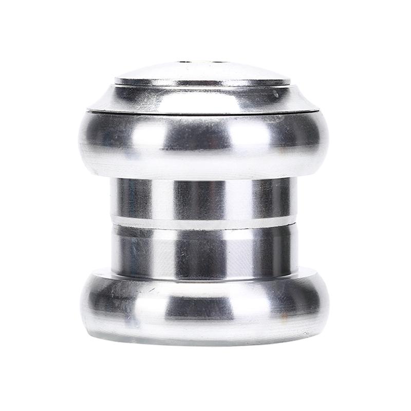 

1 1/8 34 мм Велосипедные рулевые колонки Безрезьбовая внешняя рулевая колонка Герметичные картриджные подшипники серебряный