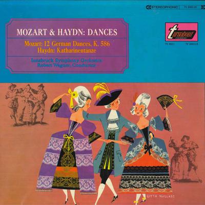 LP Record MOZART, HAYDN - Dances (12 German Dances, K. 586 /  TV34011S TURNABOUT 1966 US Classical Used