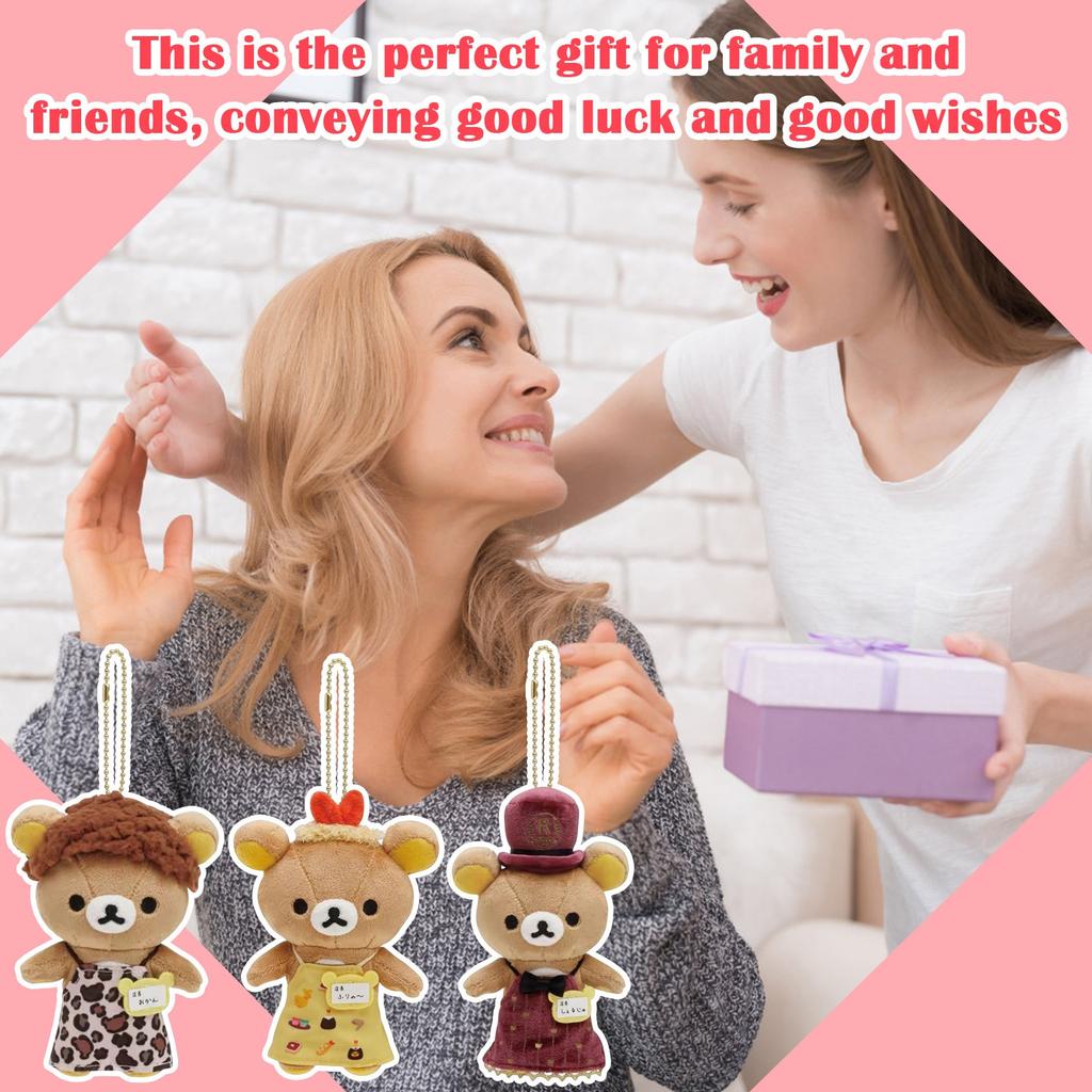 Cartoon Cute Doll Plush Toy Keychain Small Pendant
