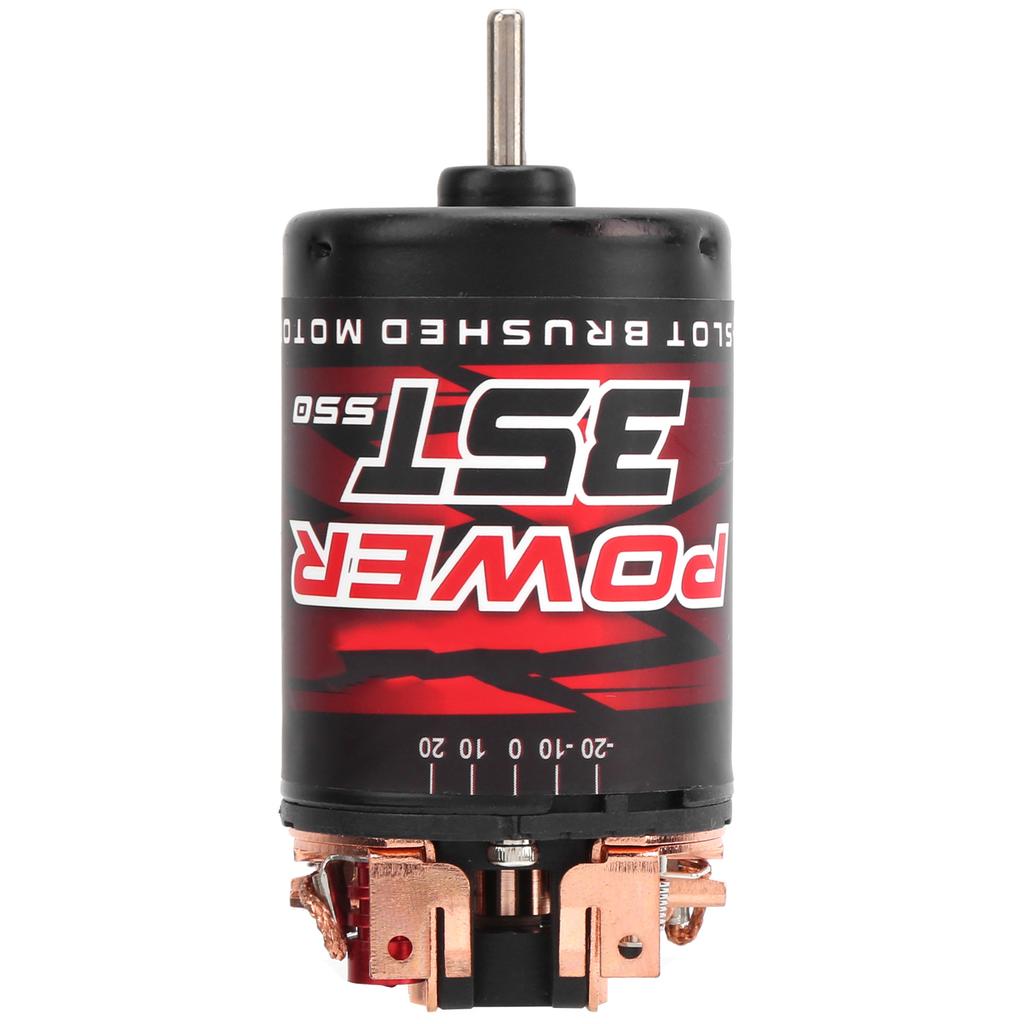 3‑Slot 550 Brushed Motor 35T RC Motor Replacement for 1 10 1 12 Remoted Control Car