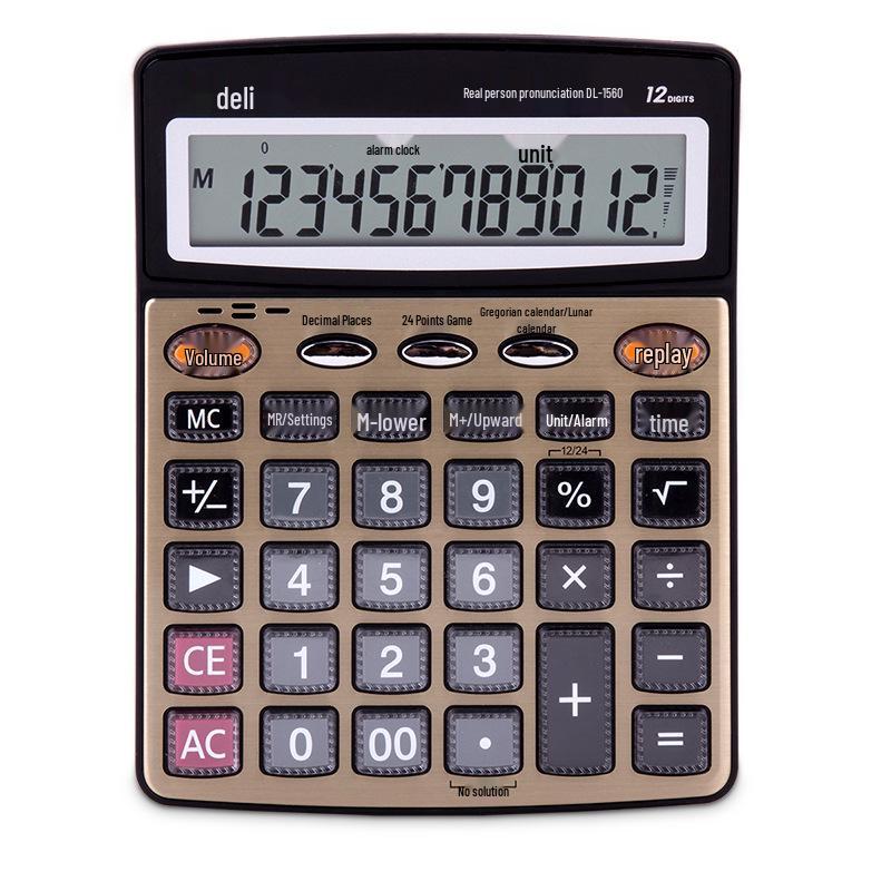 Financial Student Calculator by Deli Stationery