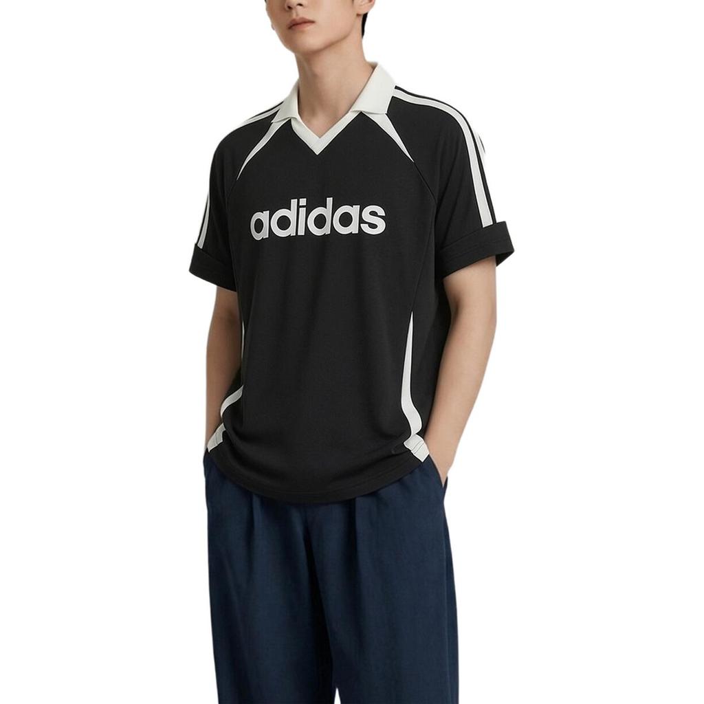 adidas Polo Neck Comfortable Short Sleeve T-Shirt Men Tops LD7094