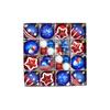 Independence Day Decorations Set 3D Hanging Ball Ornaments for 4th of Party Decor, Red Blue